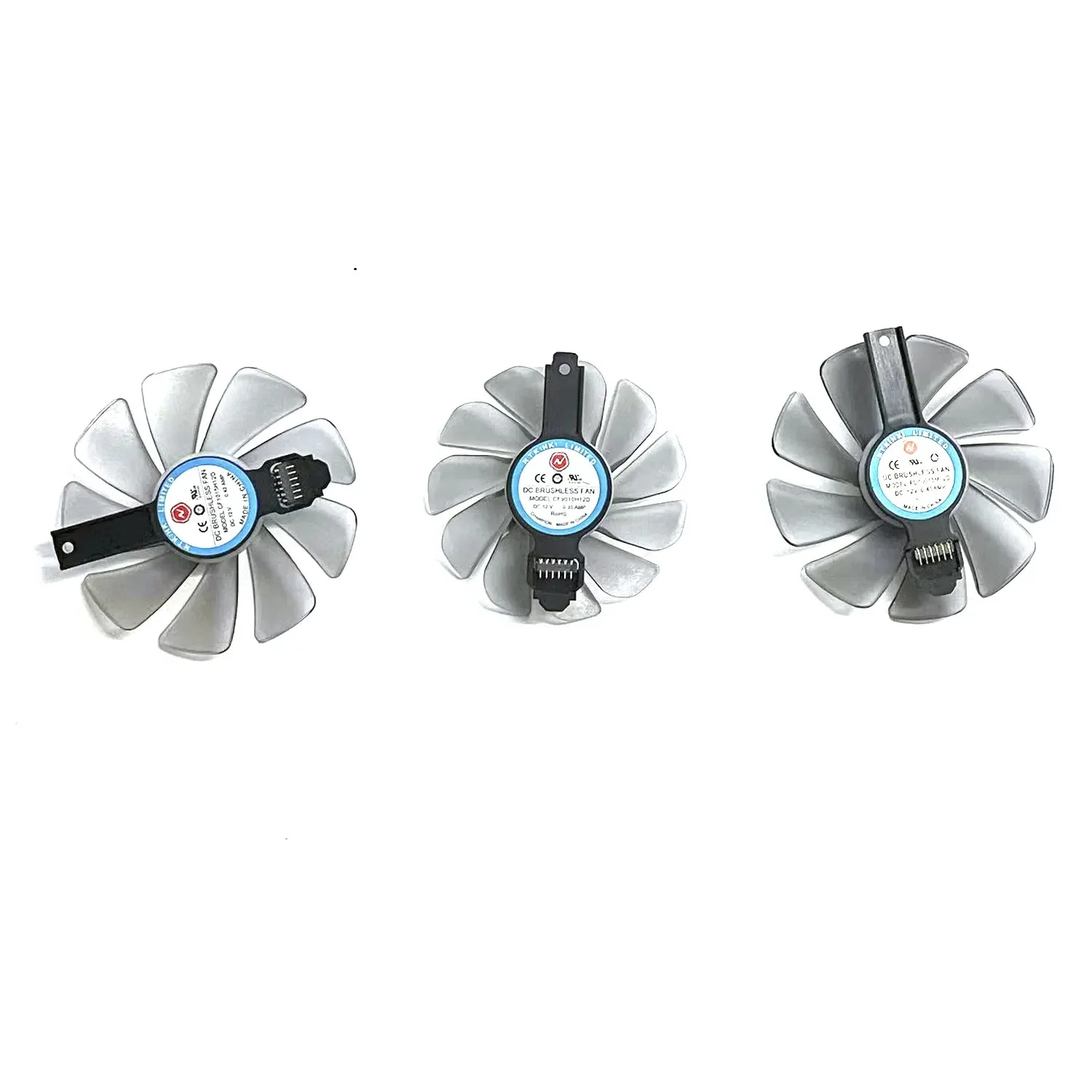 

Original Color LED GPU Fan 95MM FD10015M12D 85MM FDC10H12D9-C for Sapphire RX 5700 XT Nitro+ Special Edition Graphics Card