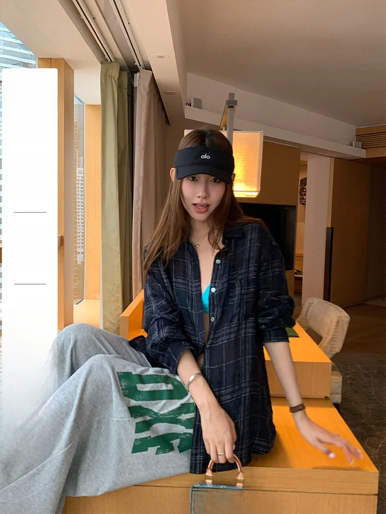 

Ranwear Sustainable Classic Linen Korean Sle Retro irt Simple Versatile Sun Protection Long Sve Ne Regular Fit