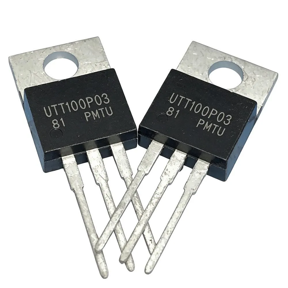 5PCS UTT100P03 30V 100A K40A10K3 TK40A10K3 100V 40A IXTP62N15P 150V 62A IXTP60N20T 200V 60A AOTP71 R6004ENX 600V 4A