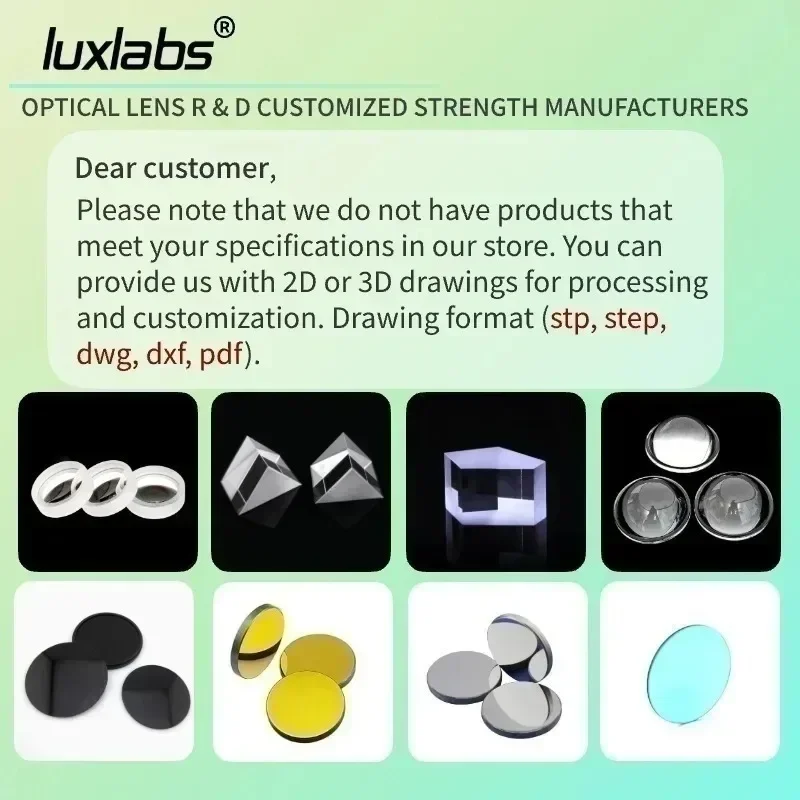 980 Filter Pita Sempit Filter Lulus Inframerah Diameter 25 Mm