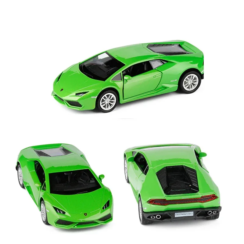 1:36 Lamborghini LP610 Sport Car Alloy Sports Car Model Diecast Super Racing Car Wheel For Children F250