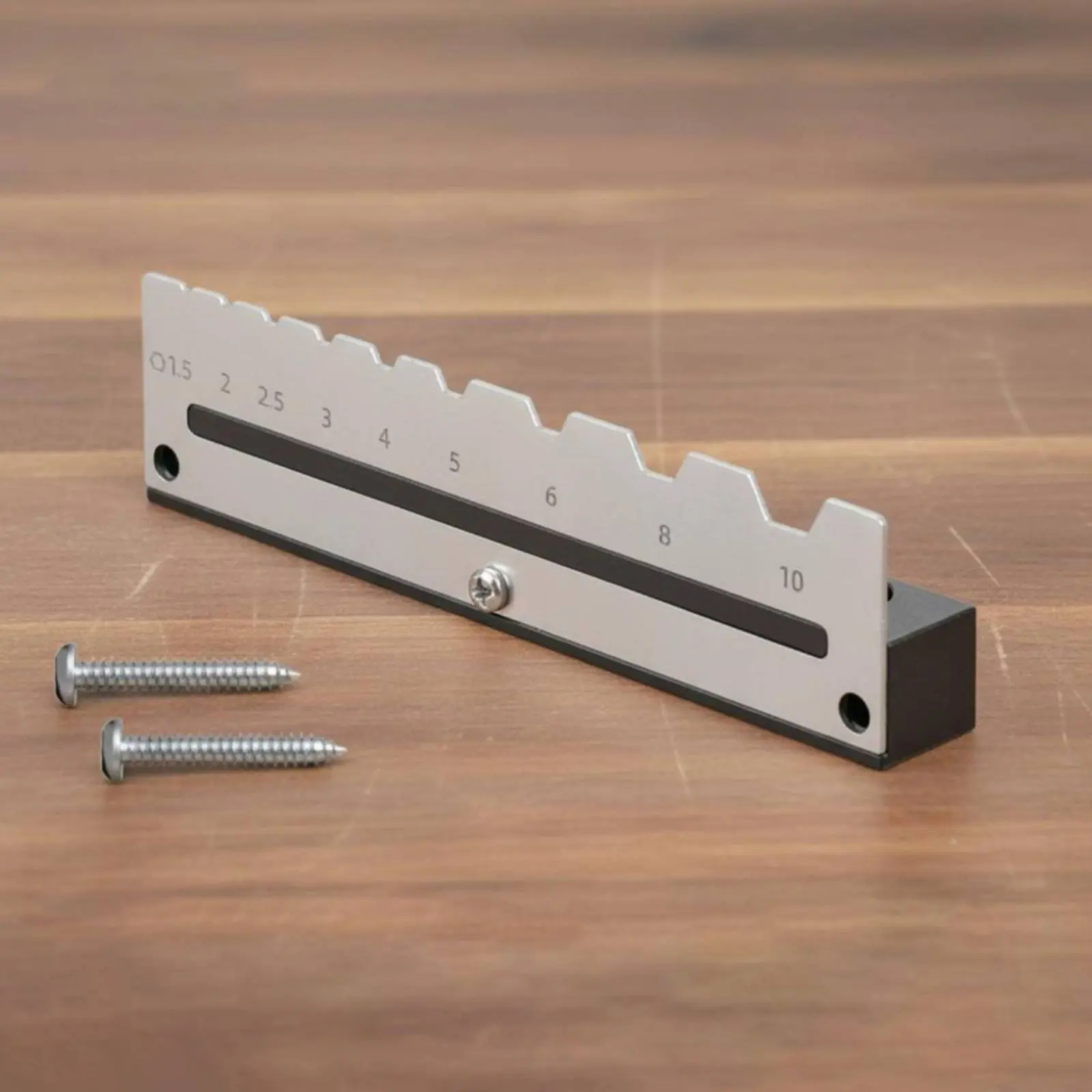 Wall Mounted Hex Key Holder Metal Pegboard Wrench Rack Allen Wrench Organizer Easy to Install Tool Storage for Workshop view 6