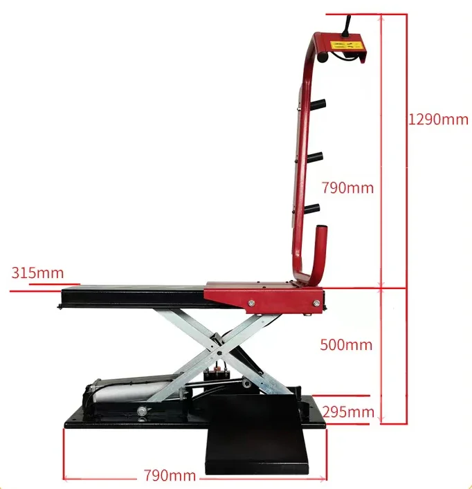 

Professional Tire Supporting Machine pneumatic wheel Lift for wheel Balancer