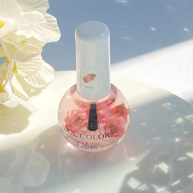 15ml 네일 영양 오일 과일/꽃 향 네일 연화 영양 트리트먼트 큐티클 리바이탈라이저 오일 네일 폴리쉬 영양 보습
