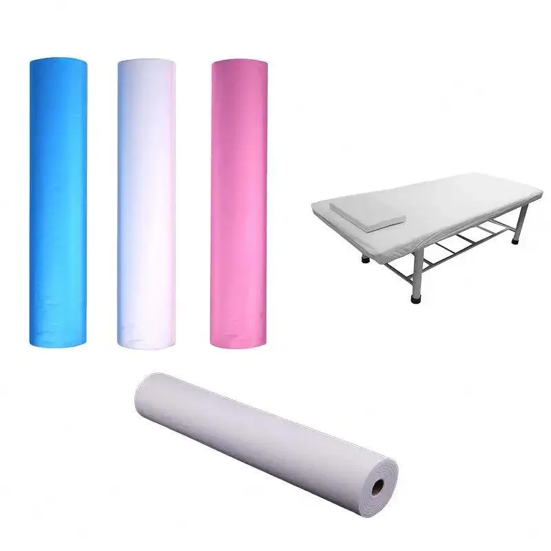 Ensembles de draps de table de massage, draps de lit SPA au poulet, couvre-cils non tissés, fournitures de tatouage, 50 pièces par rouleau