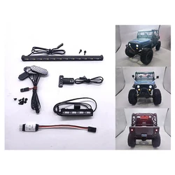 1 Set Remote Control Lamp Set Spotlight Voltage 5V for 1/10 RC Crawler Car Traxxas Axial SCX10III CJ-7 Accessories