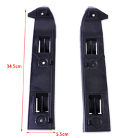 1J5807184B 1Pair Front Left+ Right Bumper Guide Mount Bracket Fit for VW Jetta MK4 Bora 1999 2000 2001 2002 2003 2004 2005