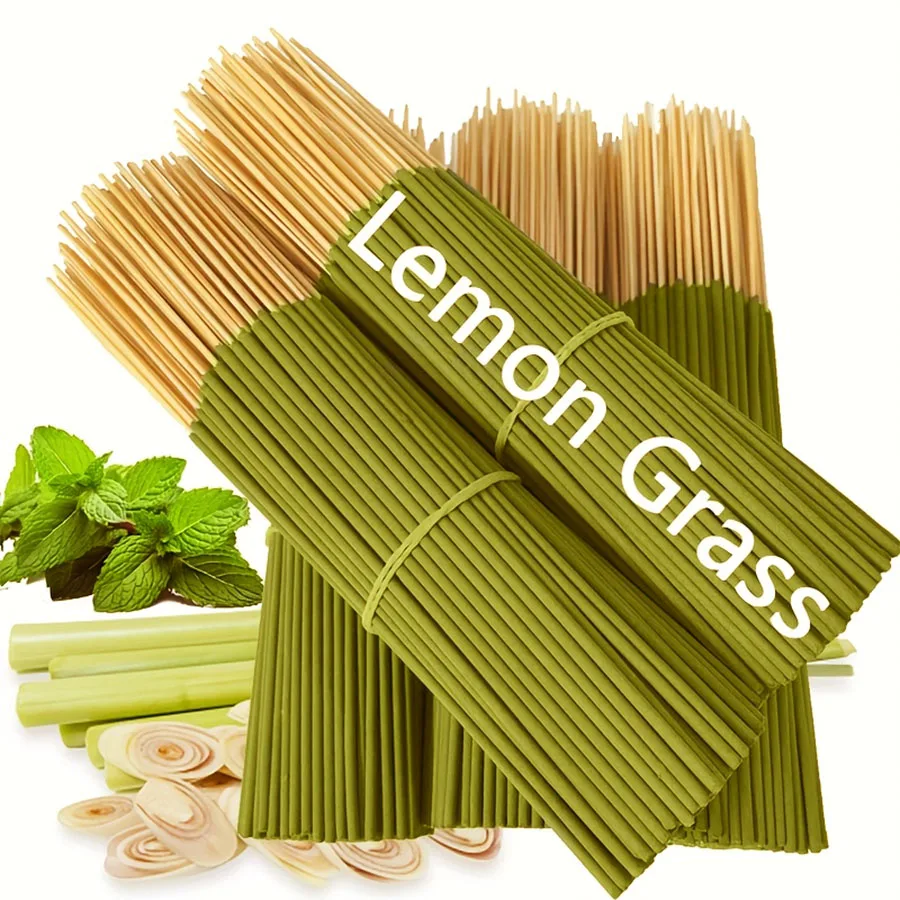 Varillas de incienso naturales: varillas de incienso para exteriores de larga duración, adecuadas para patios, camping, Halloween, Navidad, por estanque, en el jardín, en el porche, decorativas y repelentes de insectos, decoración de jardín, aroma fresco, fragancias hechas a mano, elementos esenciales para el hogar, materiales para acampar, compras navideñas