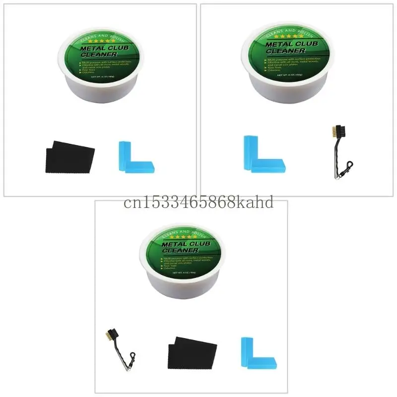 

Набор для ухода за клюшкой для гольфа Средство для удаления царапин для безопасной чистки и защиты поверхностей X5QF