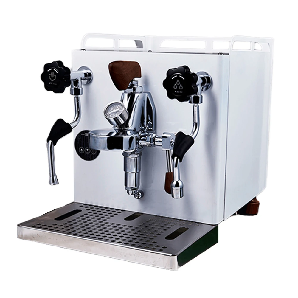 Commercial Espresso Machine 1.6 Bar Rotary Pump E61 Brewing Head  Coffee Machine 3200W Double Boiler Coffee Maker