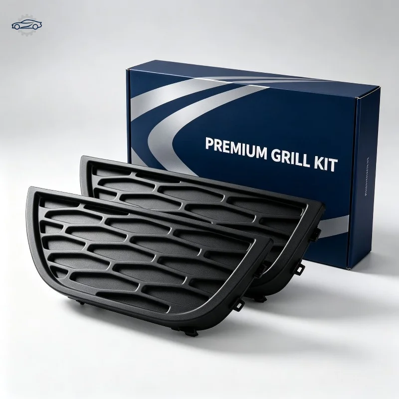 LR027866 LR027867 Front Fog Lamp Lower Cover  Grille Mesh Trim Bezel  For Range Rover Evoque Dynamic 2012-2015