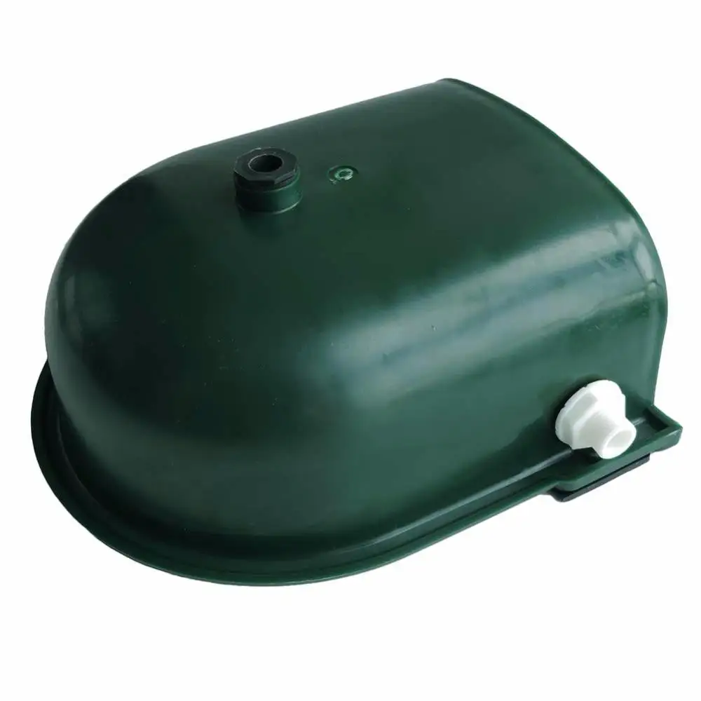 Bebedor automático de gado, cavalo, burro, cachorro, fonte de água, vaca, grande, plástico, dispensador de tigela de água com furo de drenagem