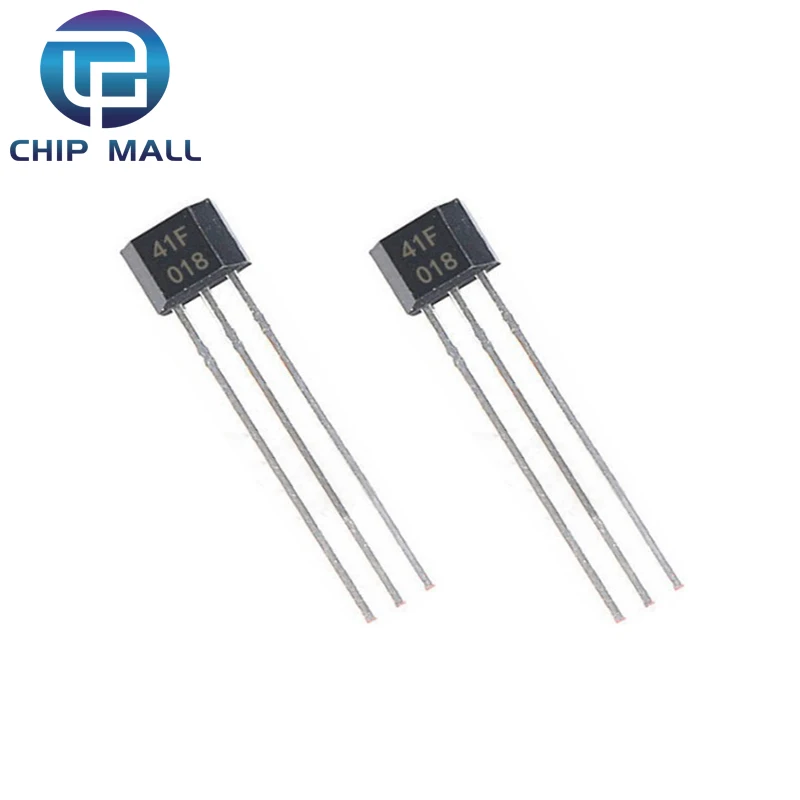 10PCS 41F/ 0H41 / SH41 / SS41F/ S41 Bipolar Hall Element Sensor Vhicle Motor Electric Car Motor Hall Sensor