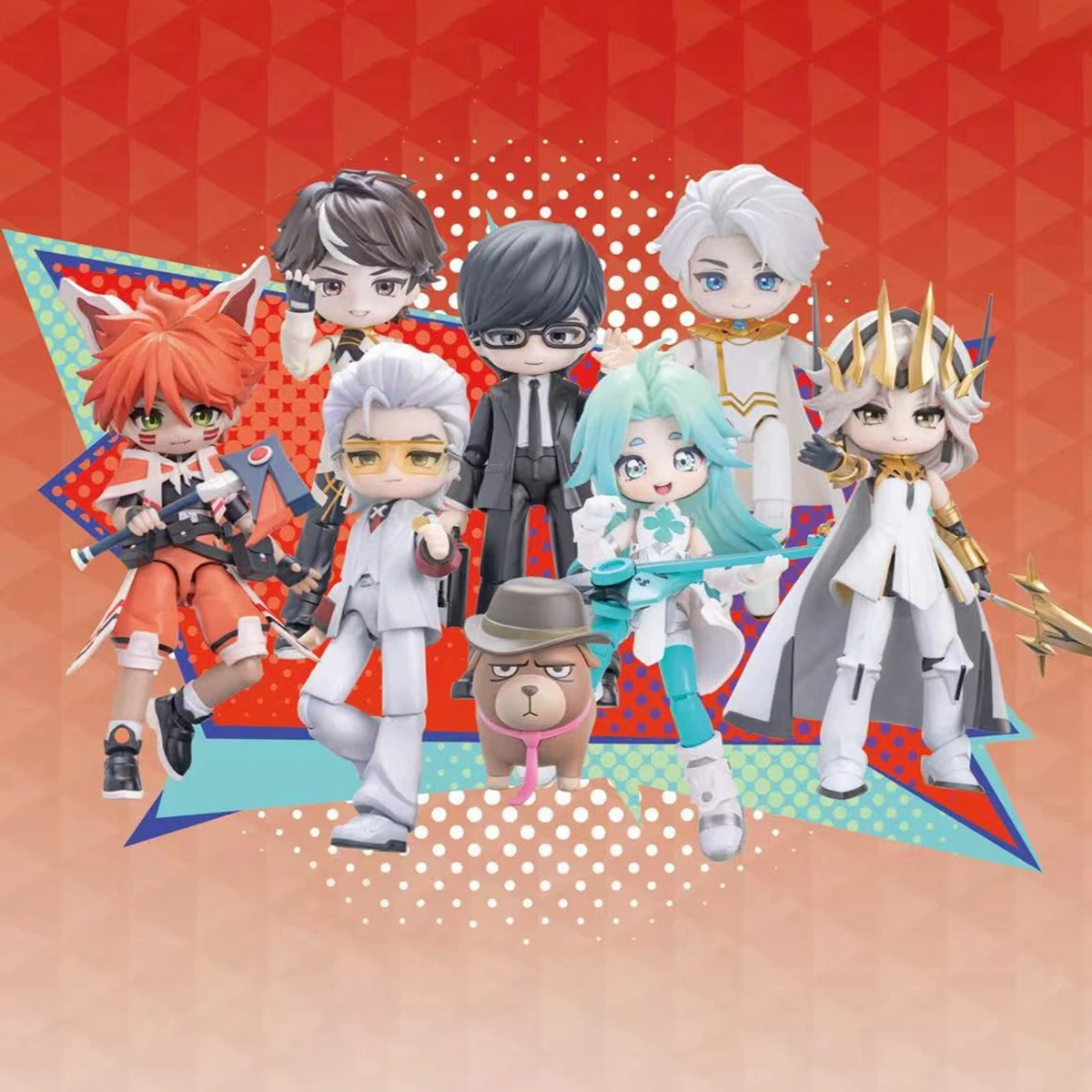 HIPLAY NOVA ARTS To Be Hero Trust Sequence Chibi Blind Box (Set Completo de 6 Piezas)