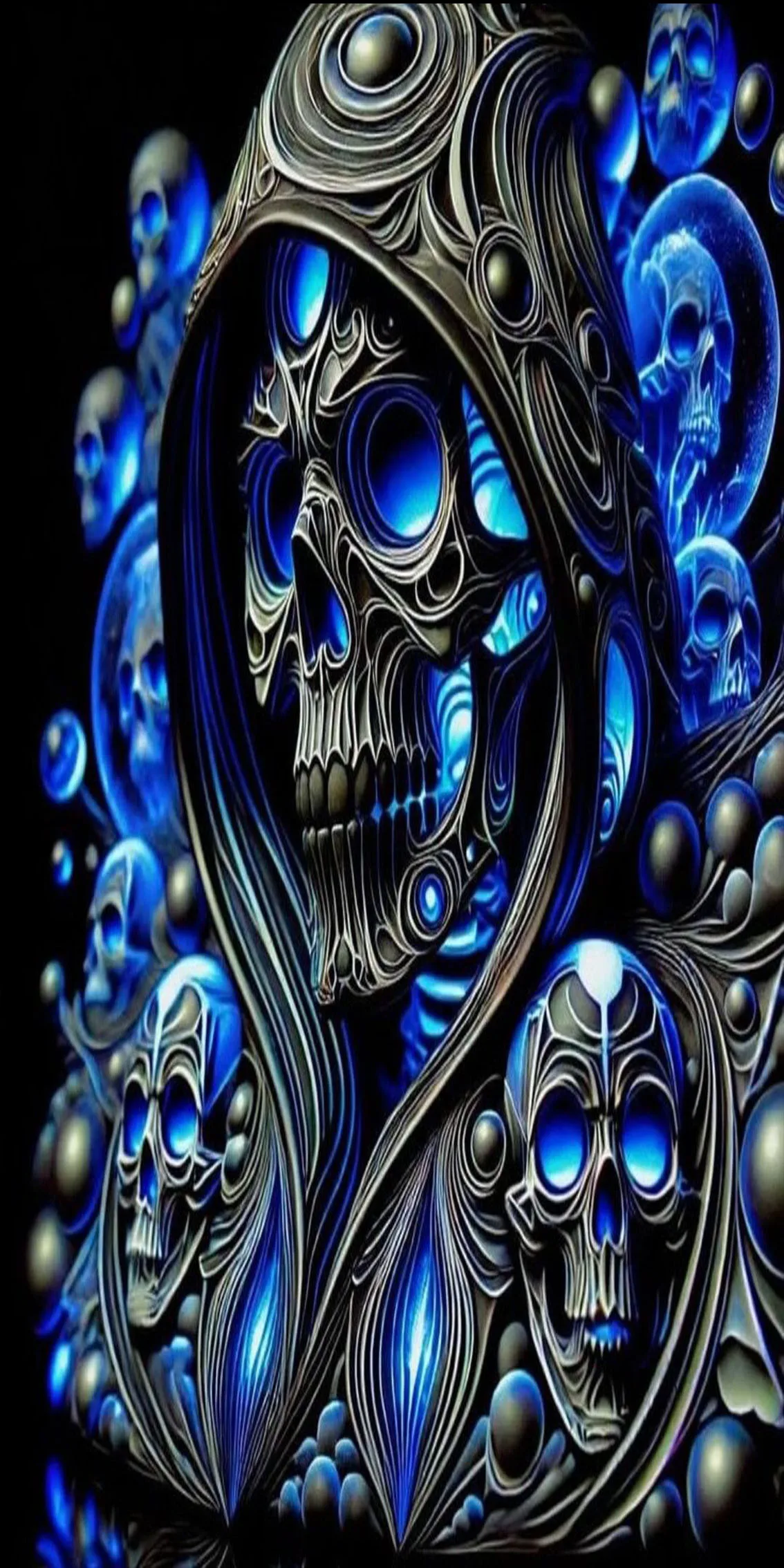 Electric Scooter Anti-slip Sticker Sandpaper Skateboard GripTape Sheet 60*30cm Grinning, Cold Skull Pattern