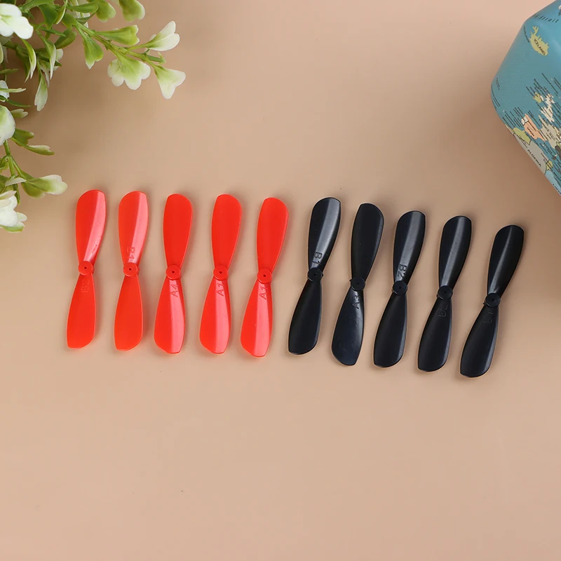 10pcs 46mm 4.6cm 0.8mm CW CCW AB Props Propellers Main Blades fit 716 615 720 Coreless Motor For Airplan Drone (5 Pair)