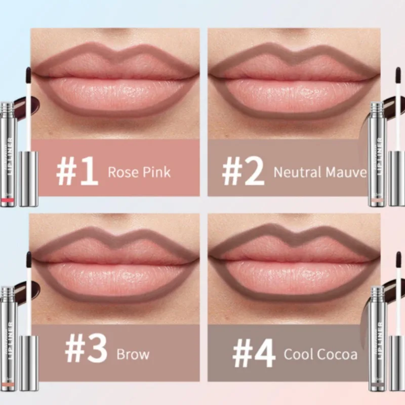 Jules-Liner imperméable à l'eau, non décoloré, anti-adhésif, tasse, peler, brillant, cosmétiques, naturel, 4 couleurs, 256, 256