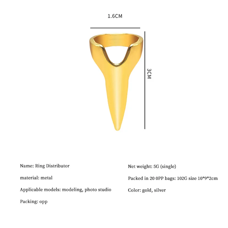 20 قطعة من حلقات مخلب العناية بالشعر، حلقات فصل الشعر المعدنية، ملحقات أدوات العناية بالشعر خاصة للشعر المستعار الحقيقي