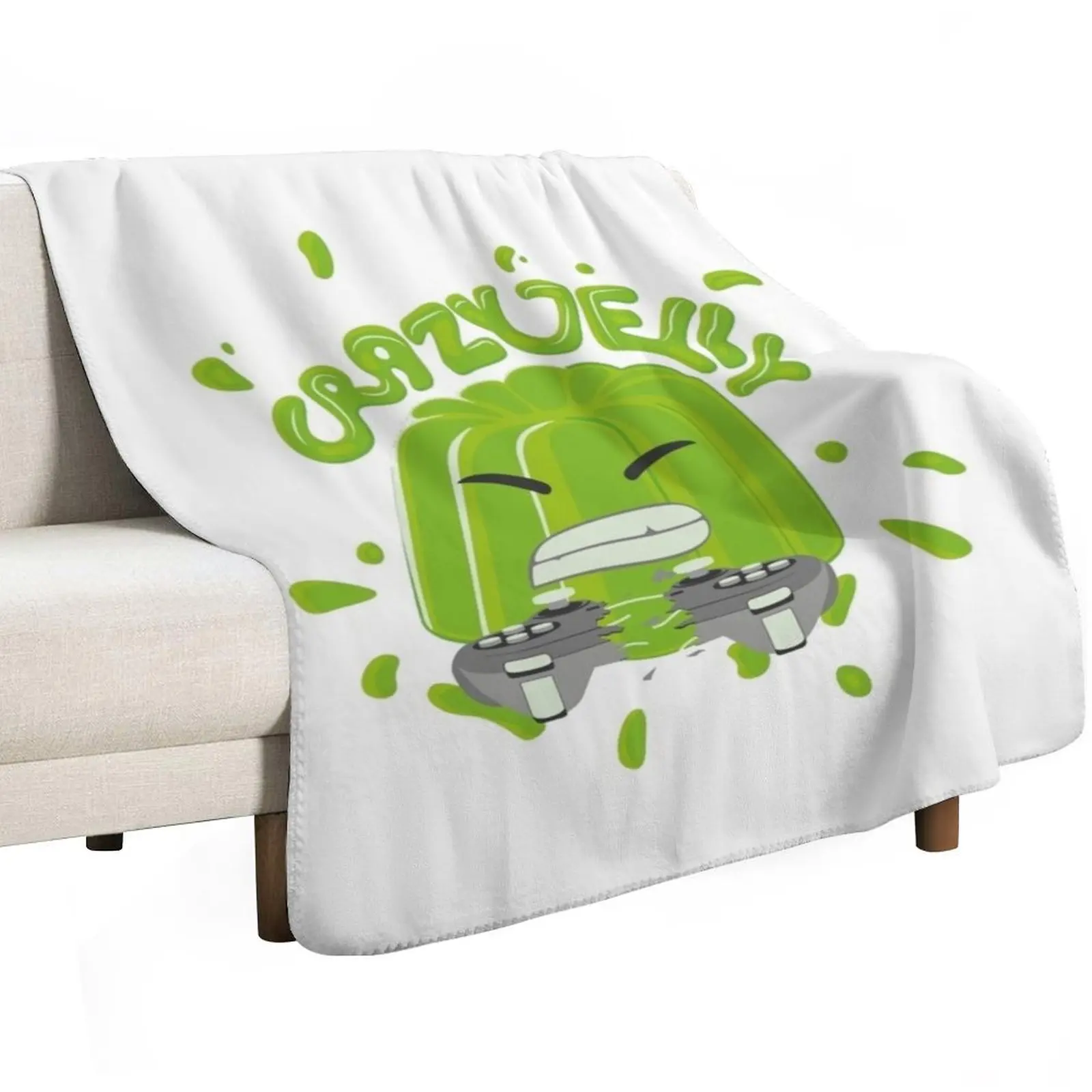 crazy jelly Throw Blanket Cozy Throw Blanket for Bed Sofa Chair