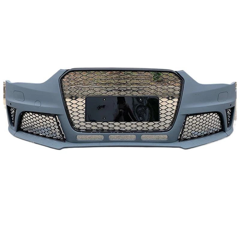 

Подходит для 13141516 Audi RS4, передний бампер в сборе A4L, модифицированная решетка RS4 B8.5, полный комплект кузова