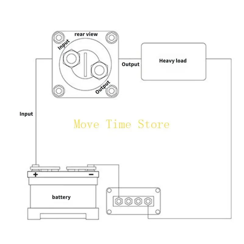 92ME Strong 2 Stage Power Cutoff Change For Boats Four Side Mounting Plan