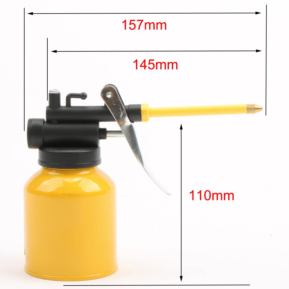 HOT HVLP Oiler Pump Hose Machine Oil Pot Grease Spray Gun Paint Cans Repair Hand Tool High Pressure Airbrush Chrome Body Diy Kit