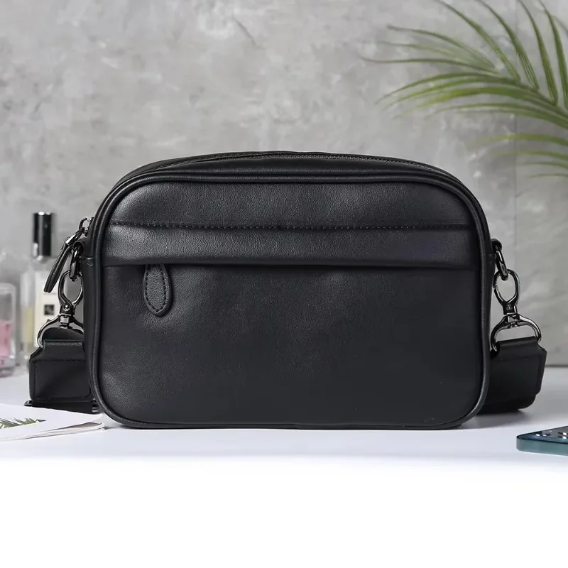 Fashion Travel Crossbody Bags Business Messenger Bag for Men Classic Shoulder Bag Men Cell Phone Pack Purses and Handbags Unisex