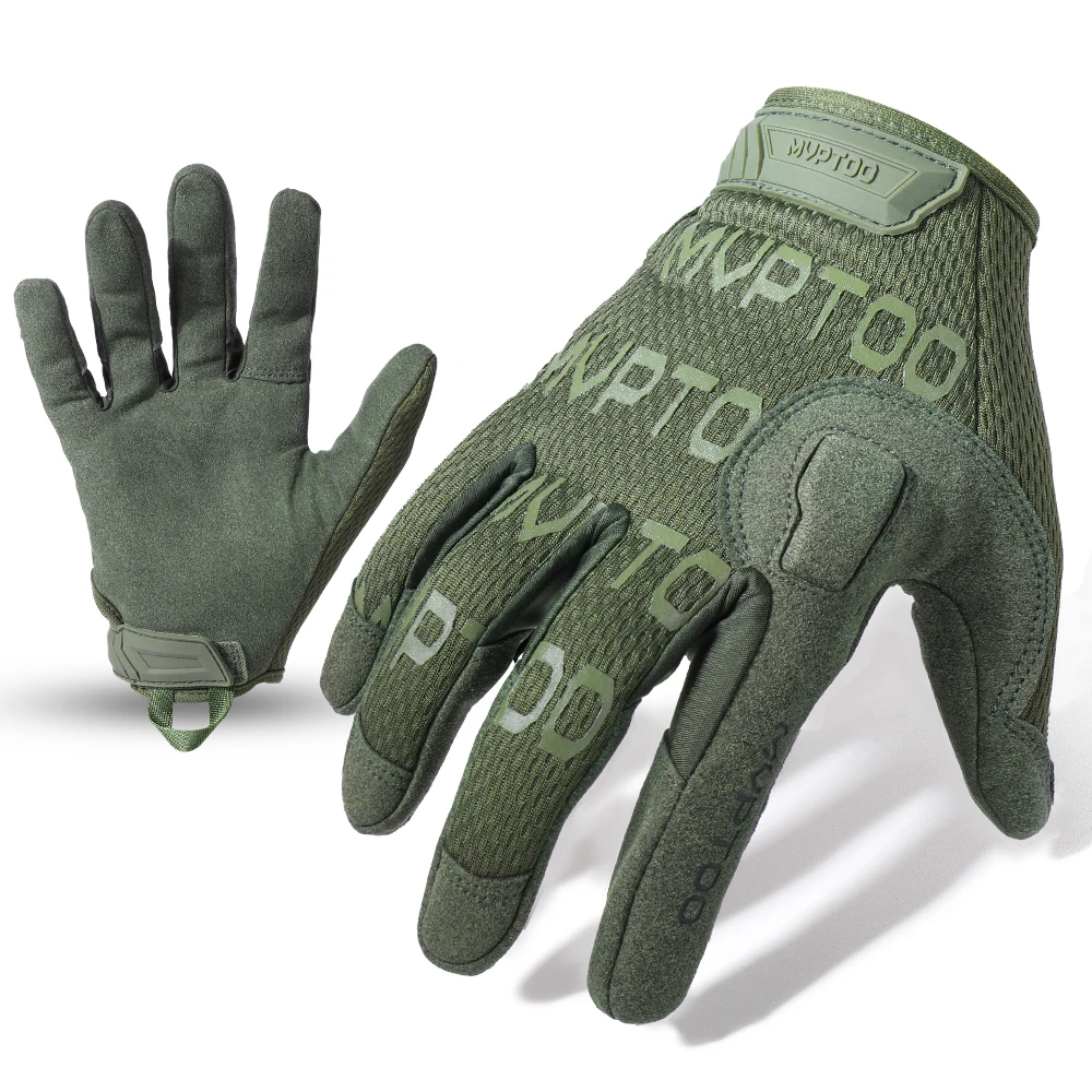 Camouflage Taktische Radfahren Handschuhe Touchscreen Outdoor Sport Wandern Fahrrad Klettern Schießen Jagd Reiten Fahrrad Ausrüstung – Detail 13