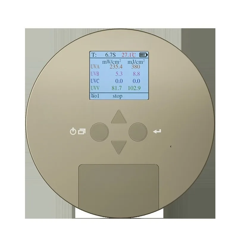 

Energy meter ultraviolet light intensity detector, ultraviolet irradiometer