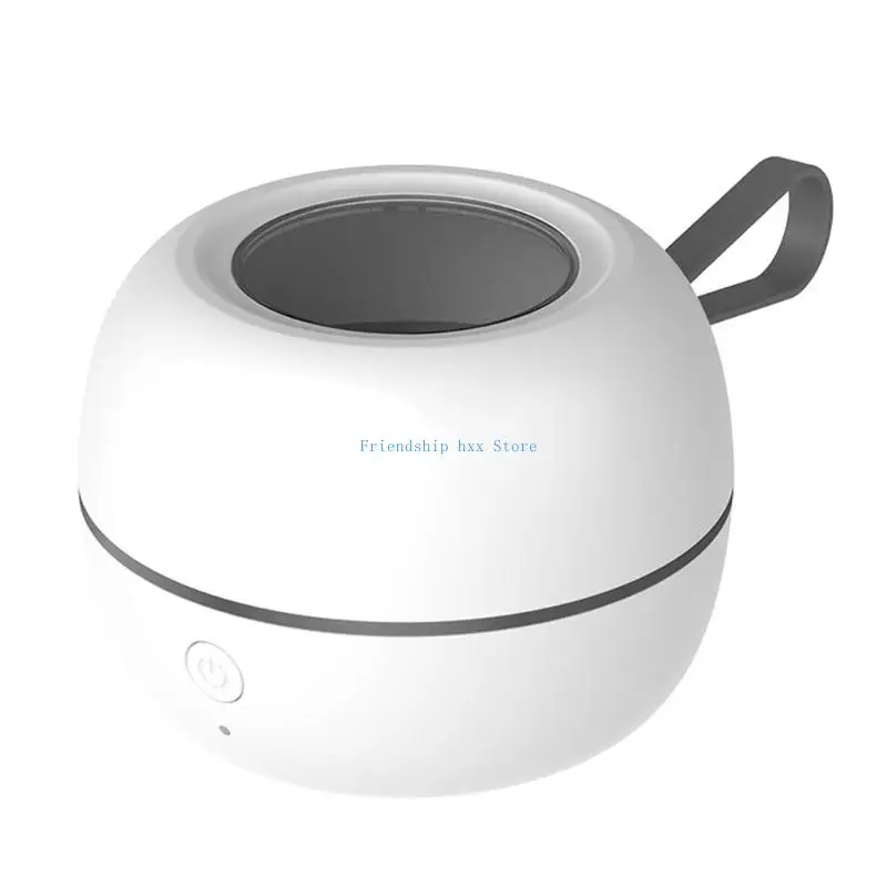 F1CB 소형 젖꼭지 소독제 Soother 청소 보관 상자 내장 4pcs UVC 램프 구슬 USB C 여행용 충전식