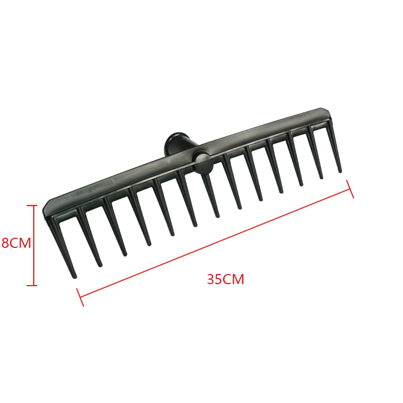 Green Golf Personal Plastic Rake For Turf Bunker For Use On Golf Courses
