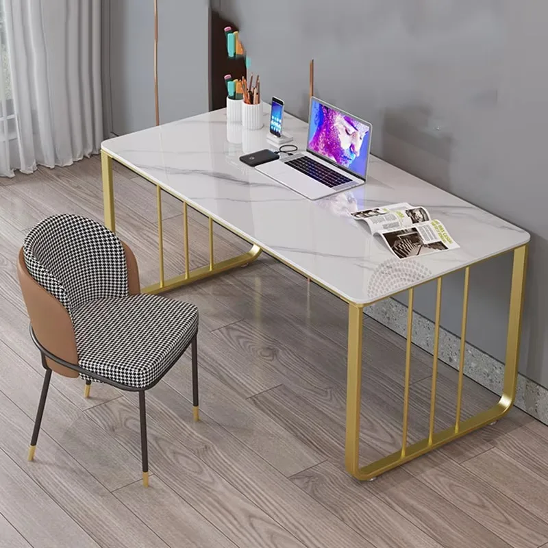 

Low Price Household Computer Desks Office Wide Student Study Computer Desks Gaming Standing Mesa De Escritorio Modern Furniture