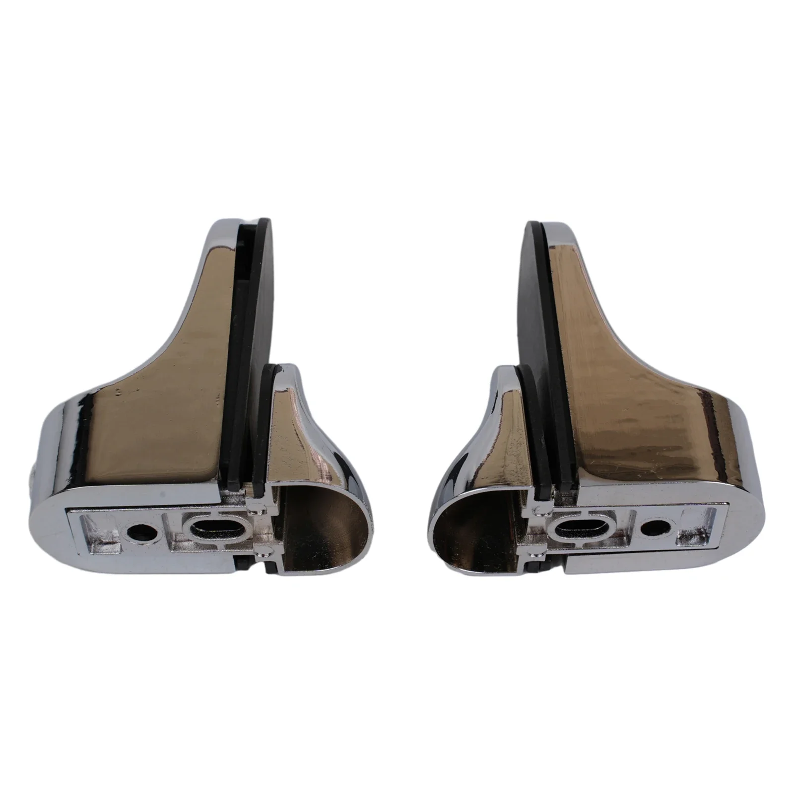 مشبك الفم مشبك زجاجي 55 × 24 مم قابل للتمديد العملي سبائك الزنك رفوف الحمام مكبرات الصوت المقتنيات الأثاث 1 قطعة