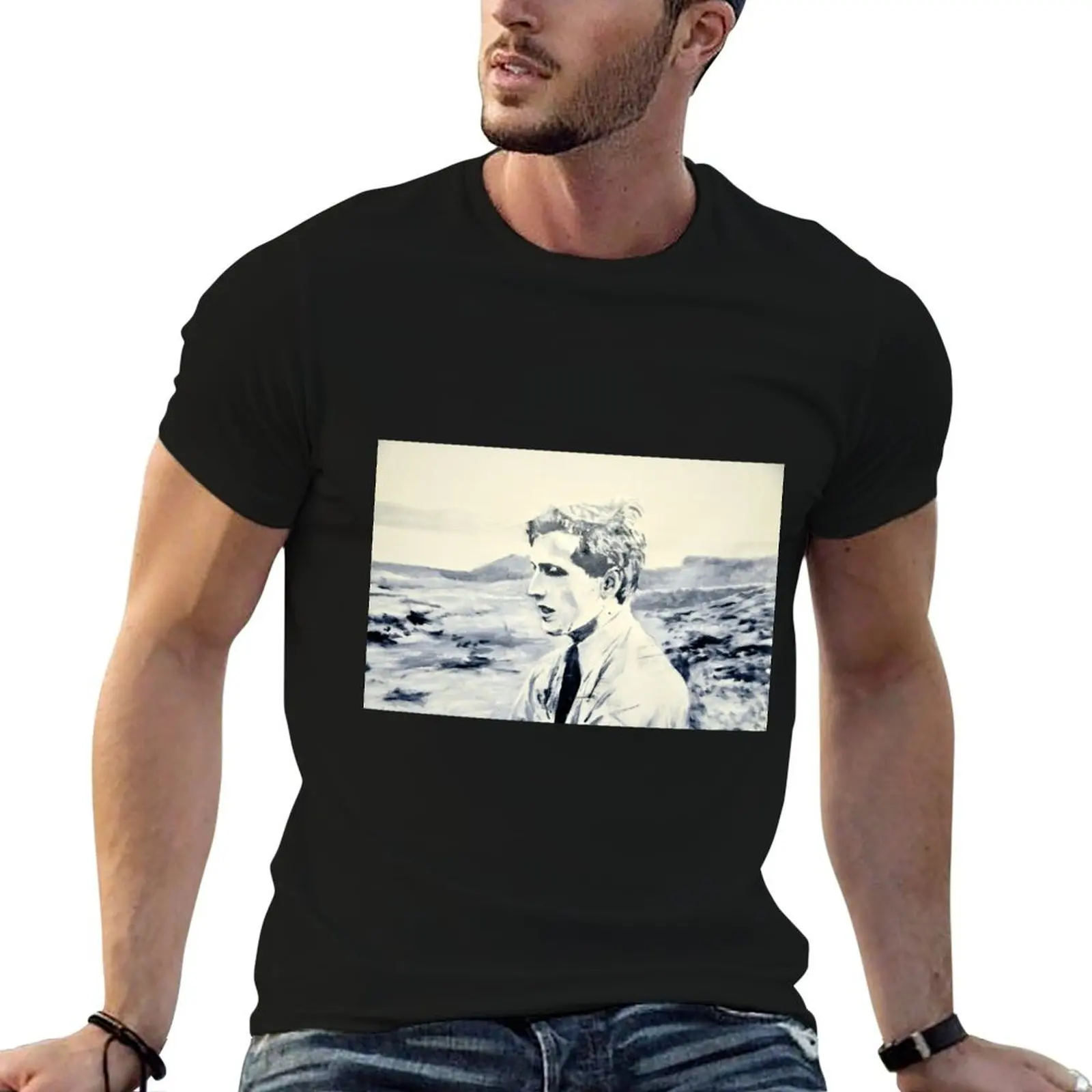 

Bobby Fischer in Reykjavik T-Shirt cotton t shirts man 100% t shirt man cotton T-Shirt