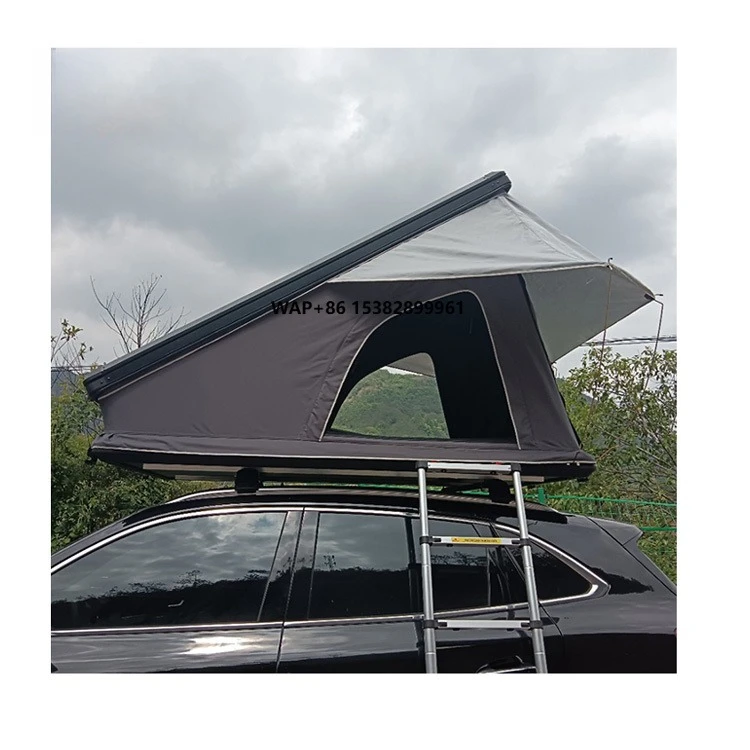 

2-3 People Car Top Roof Tent Triangle Roof Top Tent with Tarp
