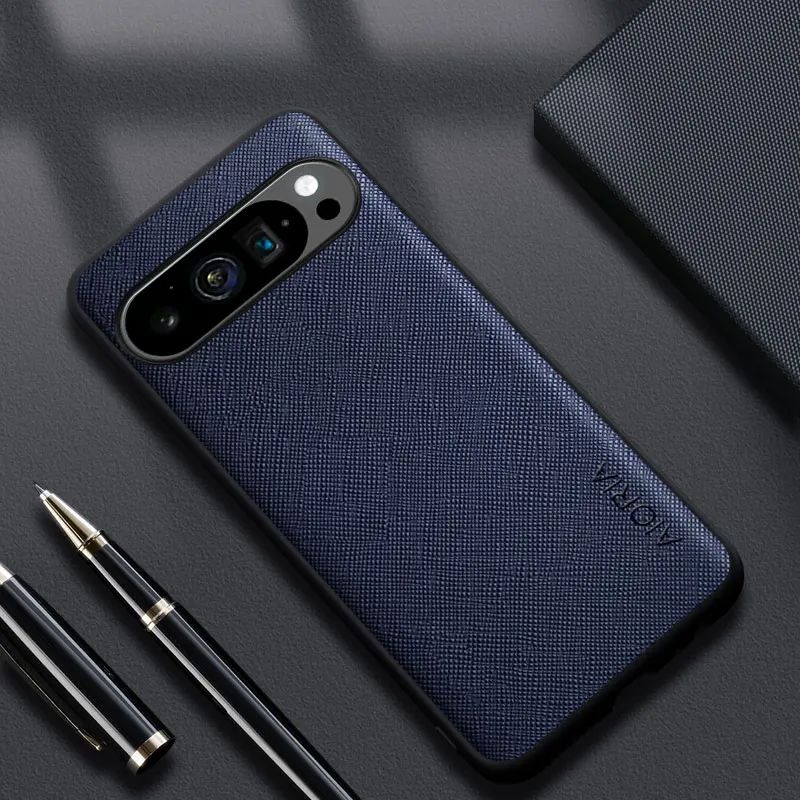 Case for Google Pixel 9 Pro XL 9A  Around The Edge Protection Perfect High Quality PU Leather