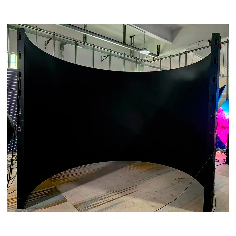 LED 플래닝 박물관 P3.91 HD 스크린 플렉시블 풀컬러 비디오 플렉시블 스크린 패널