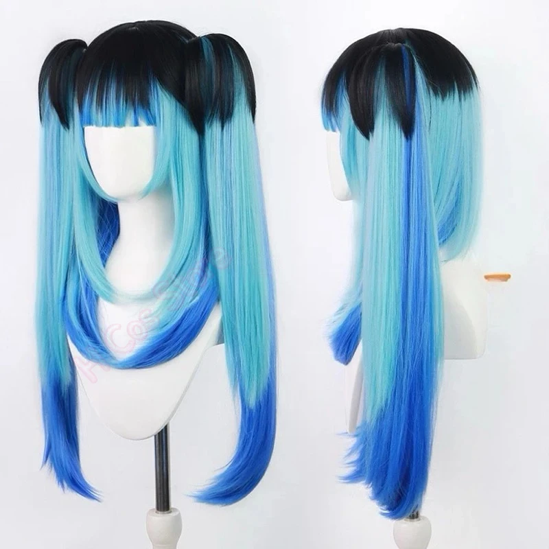 Kpop Demon Hunters Mira Zoey Rumi Long Purple Braid Cosplay Wig New 2025