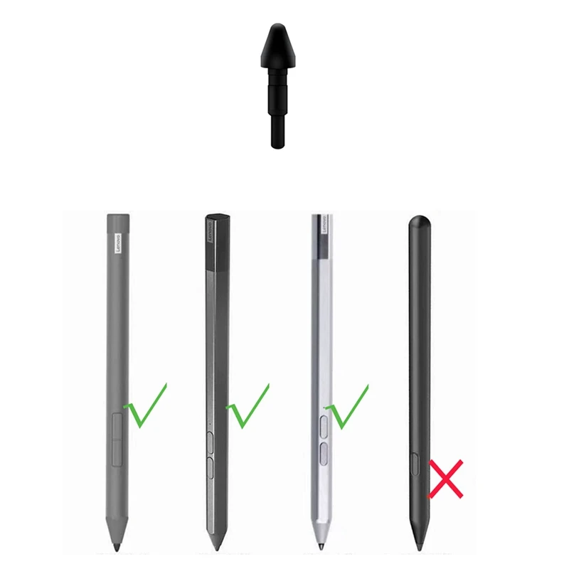 Lenovo Xiaoxin 펜 정밀 펜 2 탭 P11 패드/패드 프로/패드용 스타일러스 펜 팁 2개