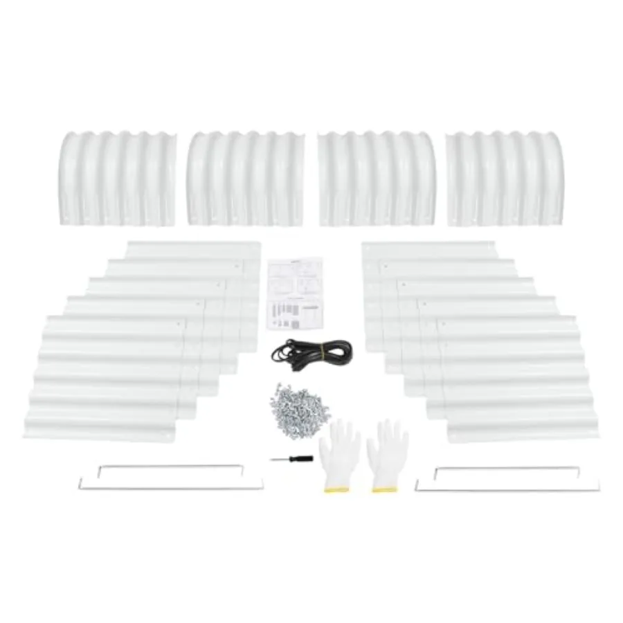 Raised Garden Bed Kits for Vegetables and Flowers, Galvanized Steel Raised Bed, Charcoal Gray, Rust-Resistant and Easy Assembly
