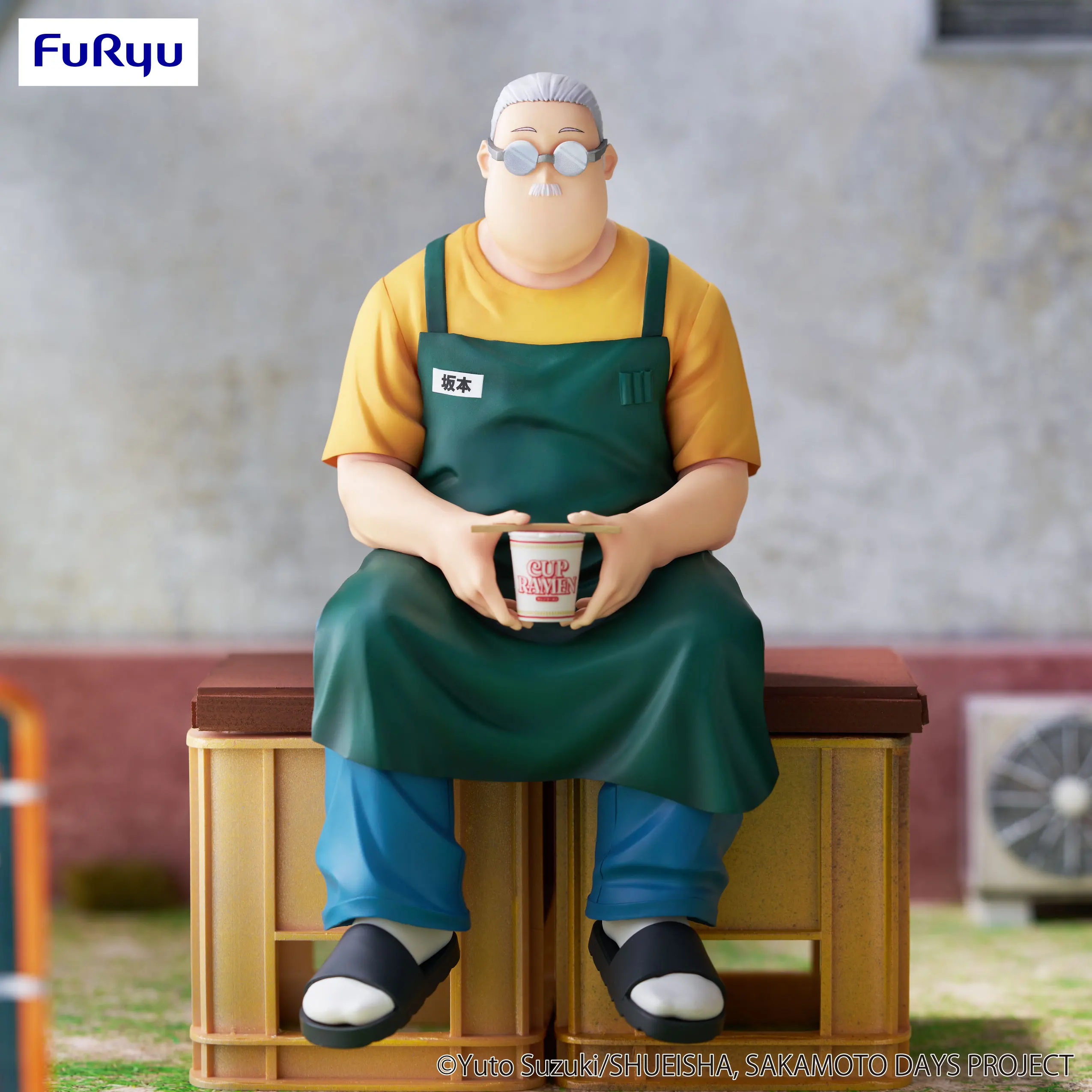 SAKAMOTO DAYS Nudelstopper Original FURYU Figur Taro Sakamoto-Home Schreibtisch dekorieren für Fans