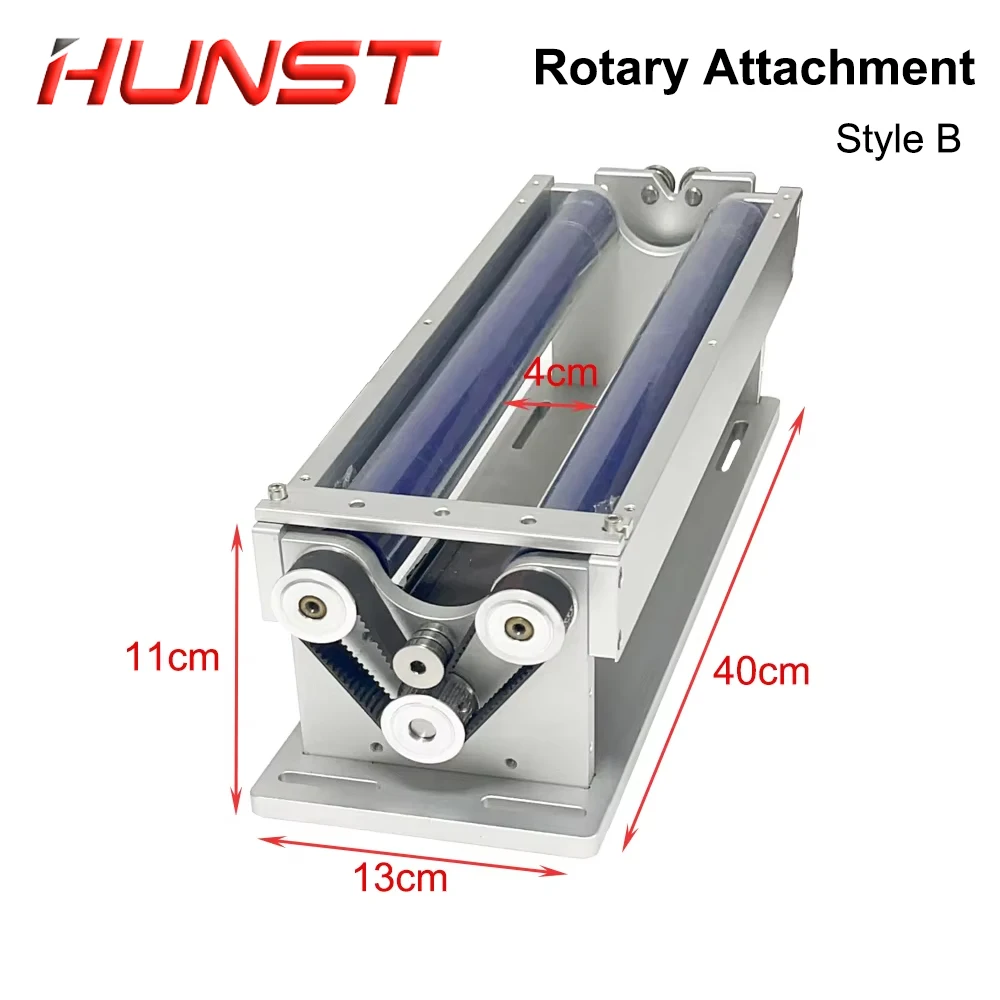 HUNST Rotary Accessories 2 Phase Stepper Motor Rotary Stage + Driver for Laser Engraving Cylindrical Objects DIY Parts