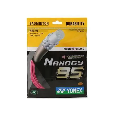 YONEX Badminton Racket String BG95 (0.69mm)  High Quality String High Elasticity Badminton String