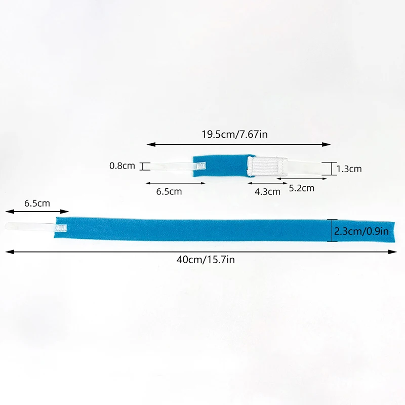 สายรัดยึดท่อช่วยหายใจแบบใส่ในช่องลม พร้อมพยุงคอ ปรับระดับได้ ยืดหยุ่น สำหรับผู้ที่มีรูดักในหลอดลม