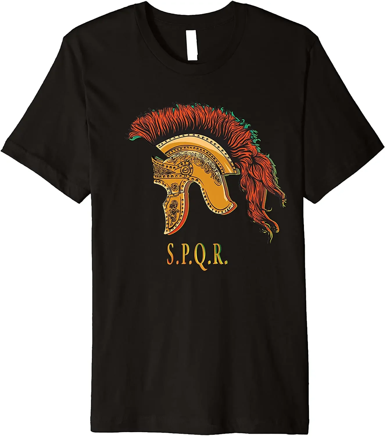 

Roman Legionnaire Ancient Roman Empire Army SPQR Galea. Men T-Shirt Short Sleeve Casual 100% Cotton O-Neck Summer T Shirt