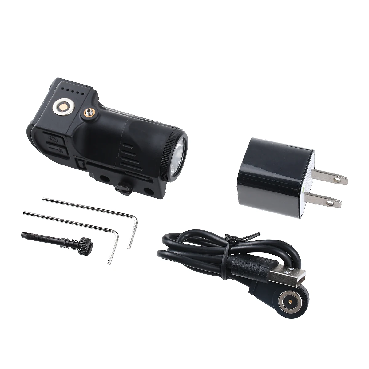 Taktische CLL105 Kombinierte Taschenlampe mit Laservisier für Airsoft-Pistolen, Scout Light für Glock 17 mit Magnetladefunktion – Detail 6