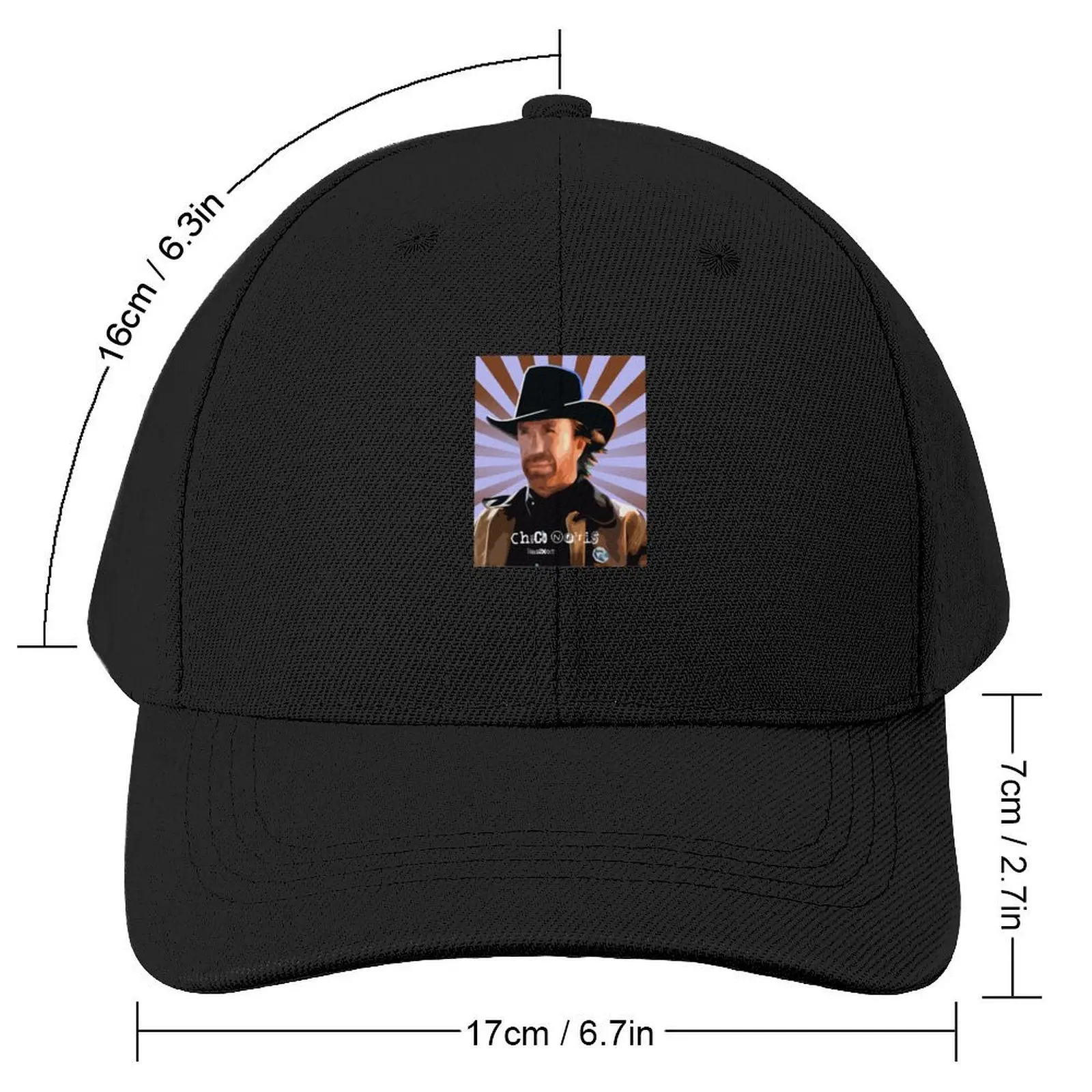 Chuck Norris Classic Baseball Cap hiking hat Snap Back Hat birthday Streetwear Men's Luxury Women's