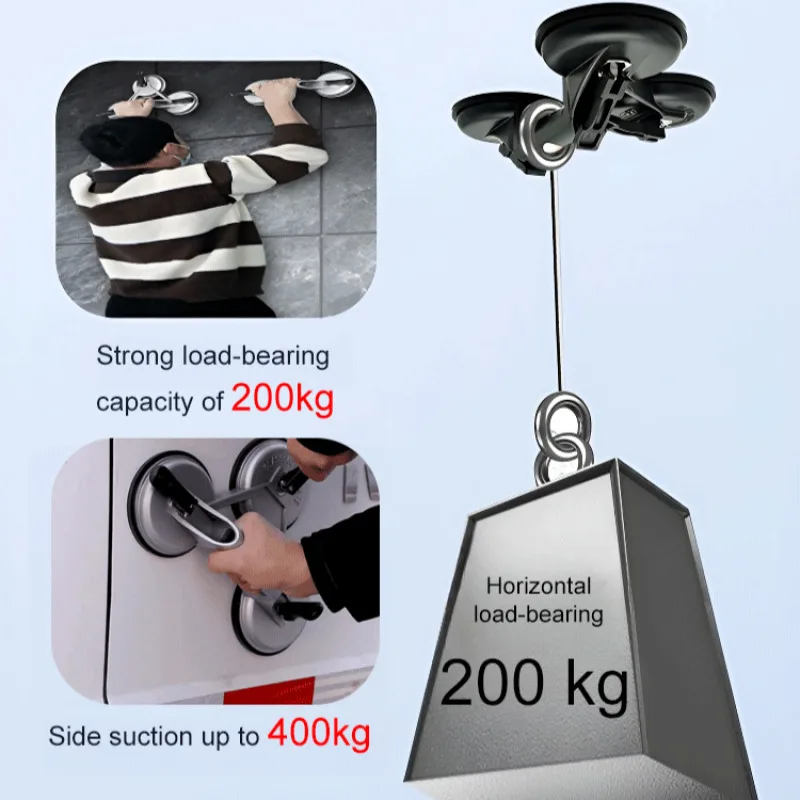 Mobile phone glass suction cup aluminum alloy car suction cup tool box