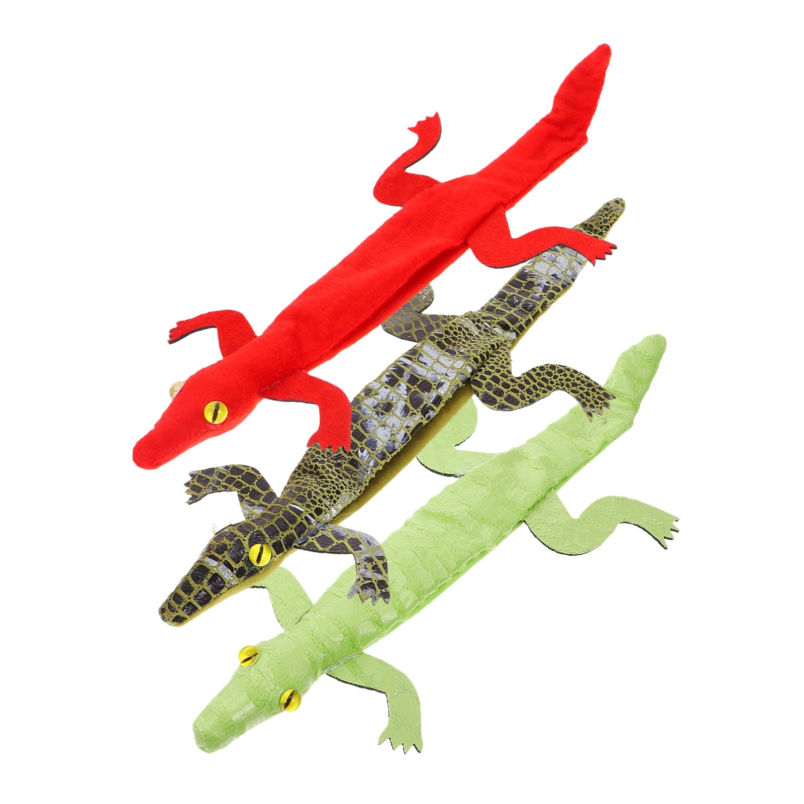 

3 Pcs Animal Slap Bracelets Snap Bulk Kids Steel Adjustable Comfortable Halloween Party Favor Jewelry Toy