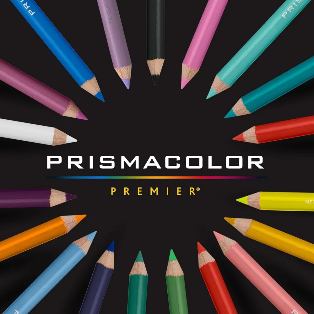 

Цветные карандаши Premier Soft Core, 150 шт., ультра-гладкие, прочные, яркие цвета
